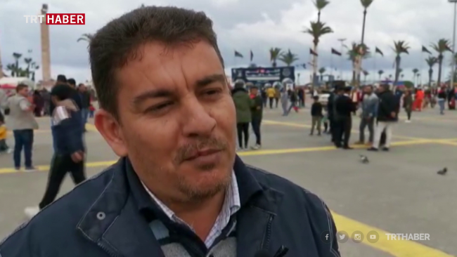 Libya'da Şehitler Meydanı'ndan Türkiye'ye teşekkür mesajları yağdı